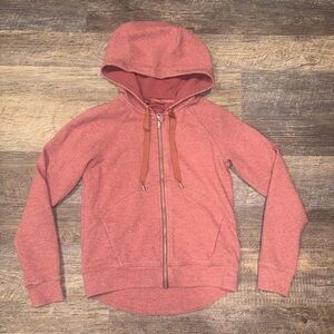 Lululemon Athletica pink Catch A Moment Zip Hoodie